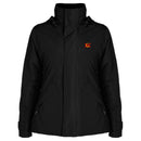 Parka Bandera España negra Mujer - LaFlamencadeBorgoña