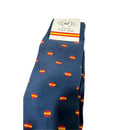 Calcetines bandera España redonda Azul - LaFlamencadeBorgoña