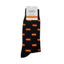 Calcetines bandera España Negro - LaFlamencadeBorgoña