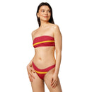 Comprar Bikini bandeau reciclado Bandera España La Flamenca de Borgoña Bandera España