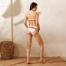 Comprar Bikini bandeau reciclado Bandera de España La Flamenca de Borgoña Bandera España