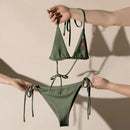 Comprar Bikini de triángulo Legión La Flamenca de Borgoña, Bandera de España, Cruz de Borgoña, Patricia Muñoz, VOX, Santiago Abascal