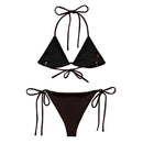 Comprar Bikini de triángulo negro Cruz de Borgoña La Flamenca de Borgoña, Bandera de España, Cruz de Borgoña, Patricia Muñoz, VOX, Santiago Abascal