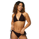 Comprar Bikini de triángulo negro Cruz de Borgoña La Flamenca de Borgoña, Bandera de España, Cruz de Borgoña, Patricia Muñoz, VOX, Santiago Abascal