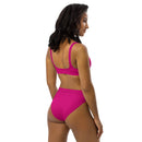 Comprar Bikini talle alto Fucsia rosa capote La Flamenca de Borgoña, Bandera de España, Cruz de Borgoña, Patricia Muñoz, VOX, Santiago Abascal