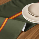 Comprar Camino de mesa Bandera España verde La Flamenca de Borgoña, Bandera de España, Cruz de Borgoña, Patricia Muñoz, VOX, Santiago Abascal