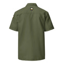Comprar Camisa Bripac verde manga corta unisex La Flamenca de Borgoña, Bandera de España, Cruz de Borgoña, Patricia Muñoz, VOX, Santiago Abascal