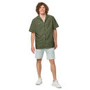 Comprar Camisa Bripac verde manga corta unisex La Flamenca de Borgoña, Bandera de España, Cruz de Borgoña, Patricia Muñoz, VOX, Santiago Abascal