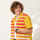 Comprar Camisa Cara al Sol manga corta unisex La Flamenca de Borgoña, Bandera de España, Cruz de Borgoña, Patricia Muñoz, VOX, Santiago Abascal