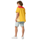 Comprar Camisa Cara al Sol manga corta unisex La Flamenca de Borgoña, Bandera de España, Cruz de Borgoña, Patricia Muñoz, VOX, Santiago Abascal