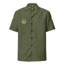 Comprar Camisa Cuerpo Jurídico Militar manga corta unisex La Flamenca de Borgoña, Bandera de España, Cruz de Borgoña, Patricia Muñoz, VOX, Santiago Abascal