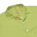Comprar Camisa España verde ácido manga corta unisex La Flamenca de Borgoña, Bandera de España, Cruz de Borgoña, Patricia Muñoz, VOX, Santiago Abascal