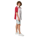 Comprar Camisa Rayas rojas manga corta unisex La Flamenca de Borgoña, Bandera de España, Cruz de Borgoña, Patricia Muñoz, VOX, Santiago Abascal