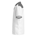 Comprar Camisa de España blanca y gris manga corta unisex La Flamenca de Borgoña, Bandera de España, Cruz de Borgoña, Patricia Muñoz, VOX, Santiago Abascal