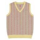 Comprar Chaleco Bandera de España de punto con cuello pico La Flamenca de Borgoña Bandera España