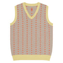 Comprar Chaleco Bandera de España de punto con cuello pico La Flamenca de Borgoña Bandera España