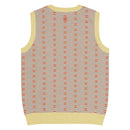 Comprar Chaleco Bandera de España de punto con cuello pico La Flamenca de Borgoña Bandera España