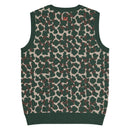 Comprar Chaleco Camuflaje de punto con cuello pico La Flamenca de Borgoña Bandera España