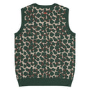 Comprar Chaleco Camuflaje de punto con cuello pico La Flamenca de Borgoña Bandera España