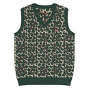 Comprar Chaleco Camuflaje de punto con cuello pico La Flamenca de Borgoña Bandera España