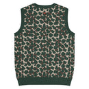 Comprar Chaleco Camuflaje de punto con cuello pico La Flamenca de Borgoña Bandera España