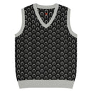 Comprar Chaleco Herraduras Caballista de punto con cuello pico La Flamenca de Borgoña Bandera España