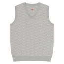 Comprar Chaleco de Cazador venao de punto con cuello pico La Flamenca de Borgoña Bandera España