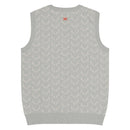 Comprar Chaleco de Cazador venao de punto con cuello pico La Flamenca de Borgoña Bandera España