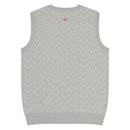 Comprar Chaleco de Cazador venao de punto con cuello pico La Flamenca de Borgoña Bandera España