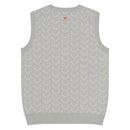 Comprar Chaleco de Cazador venao de punto con cuello pico La Flamenca de Borgoña Bandera España