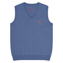 Comprar Chaleco de punto con cuello pico La Flamenca de Borgoña La Flamenca de Borgoña Bandera España