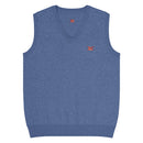 Comprar Chaleco de punto con cuello pico La Flamenca de Borgoña La Flamenca de Borgoña Bandera España