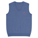 Comprar Chaleco de punto con cuello pico La Flamenca de Borgoña La Flamenca de Borgoña Bandera España