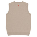 Comprar Chaleco de punto con cuello pico La Flamenca de Borgoña beig La Flamenca de Borgoña Bandera España