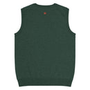 Comprar Chaleco de punto con cuello pico La Flamenca de Borgoña. verde La Flamenca de Borgoña Bandera España