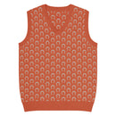 Comprar Chaleco de punto con cuello pico La Flamenca de Borgoña Bandera España