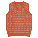 Comprar Chaleco de punto con cuello pico La Flamenca de Borgoña Bandera España