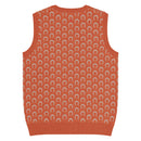 Comprar Chaleco de punto con cuello pico Naranja La Flamenca de Borgoña Bandera España