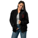 Comprar Chaqueta bomber Falange La Flamenca de Borgoña, Bandera de España, Cruz de Borgoña, Patricia Muñoz, VOX, Santiago Abascal