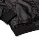 Comprar Chaqueta bomber piel vegana Falange La Flamenca de Borgoña, Bandera de España, Cruz de Borgoña, Patricia Muñoz, VOX, Santiago Abascal