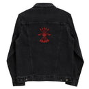 Comprar Chaqueta denim unisex Falange La Flamenca de Borgoña, Bandera de España, Cruz de Borgoña, Patricia Muñoz, VOX, Santiago Abascal