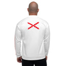 Chaqueta deportiva Cruz de Borgoña unisex blanca - Oferta XS - LaFlamencadeBorgoña