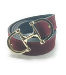 Comprar Cinturón rojo serraje Mordida de caballo La Flamenca de Borgoña, Bandera de España, Cruz de Borgoña, Patricia Muñoz, VOX, Santiago Abascal