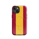 Comprar Funda dura para iPhone® MagSafe® Bandera de España La Flamenca de Borgoña Bandera España