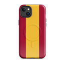 Comprar Funda dura para iPhone® MagSafe® Bandera de España La Flamenca de Borgoña Bandera España