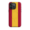 Comprar Funda dura para iPhone® MagSafe® Bandera de España La Flamenca de Borgoña Bandera España