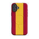 Comprar Funda dura para iPhone® MagSafe® Bandera de España La Flamenca de Borgoña Bandera España