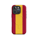 Comprar Funda dura para iPhone® MagSafe® Bandera de España La Flamenca de Borgoña Bandera España