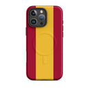 Comprar Funda dura para iPhone® MagSafe® Bandera de España La Flamenca de Borgoña Bandera España