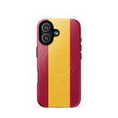 Comprar Funda dura para iPhone® MagSafe® Bandera de España La Flamenca de Borgoña Bandera España
